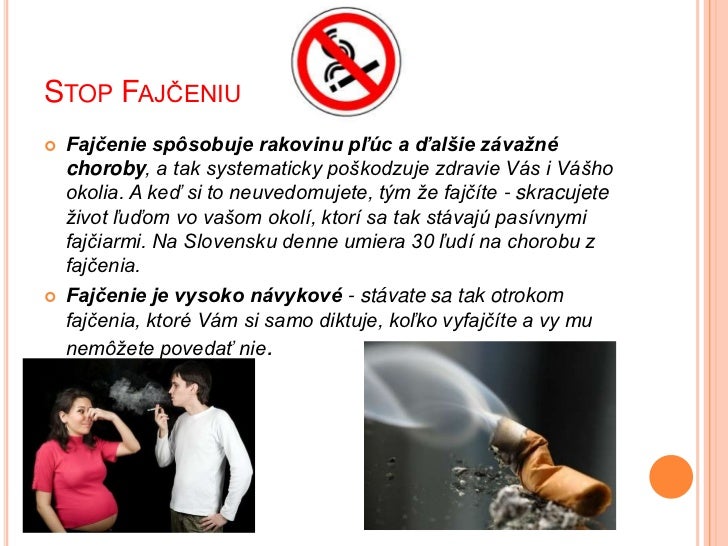 Fajčenie otroctva
