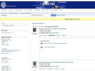 Discover the world at Leiden University
 