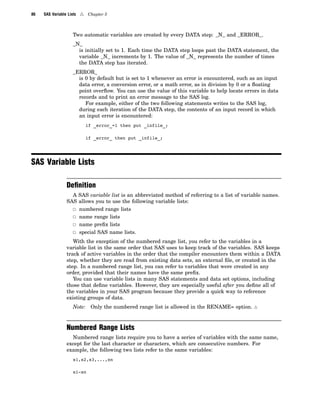 Sas language reference concepts | PDF