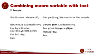 SAS Macro | PPTX