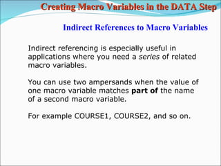 SAS Macros part 3 | PPT