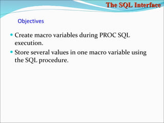 SAS Macros part 3 | PPT