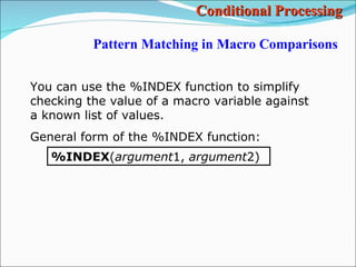 SAS Macros part 4.1 | PPT