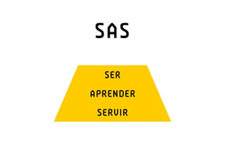 SAS
  SER
APRENDER
 SERVIR
 