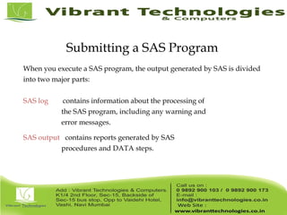 SAS - overview of SAS | PPT