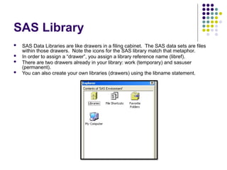 SAS basics for beginners to learn and execute | PPTX