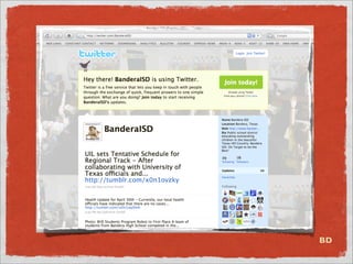 SASPRA Social Media Presentation