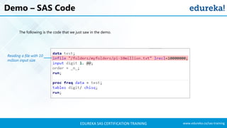 SAS Programming For Beginners | SAS Programming Tutorial | SAS Tutorial ...
