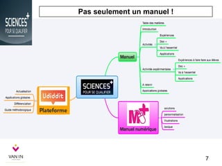 7
Pas seulement un manuel !
 
