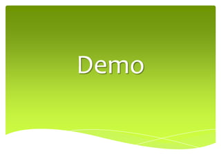 Demo
 