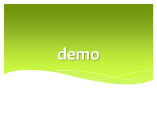 demo
 