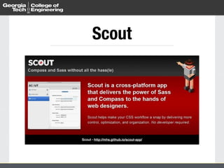 Scout 
Scout - http://mhs.github.io/scout-app/ 
 