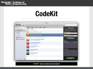 CodeKit 
CodeKit - https://incident57.com/codekit/ 
 