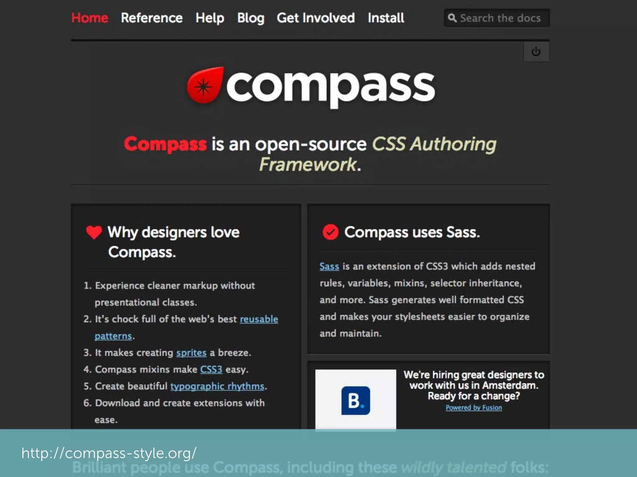 http://compass-style.org/
 