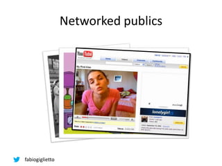 fabiogiglietto
Networked publics
 