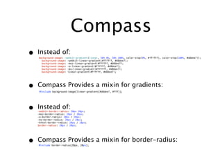 Sass compass | PPT