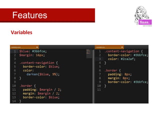 Features 
Variables 
 