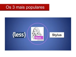 Os 3 mais populares
 