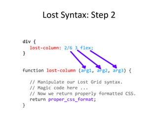Lost Syntax: Step 2
 