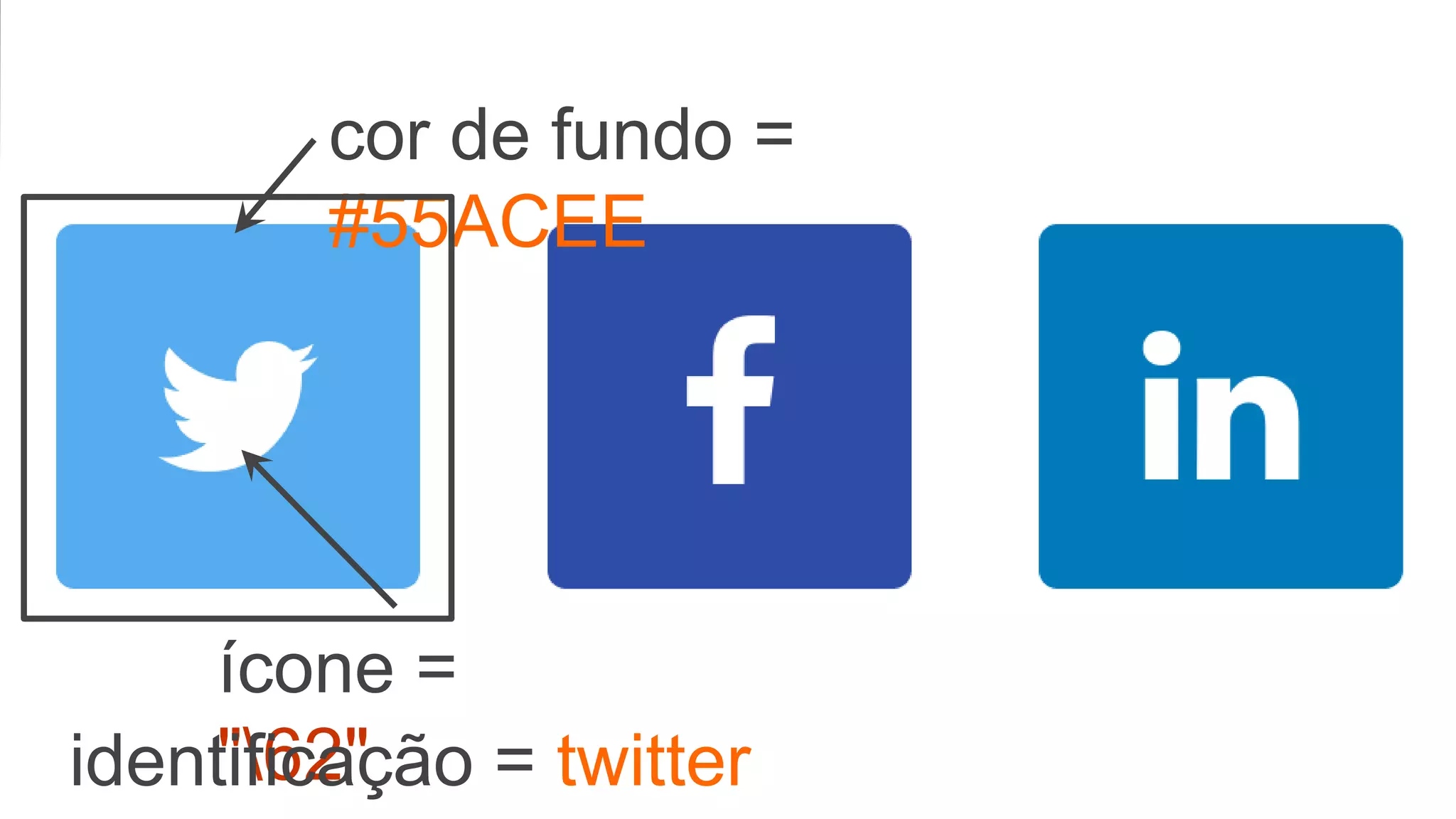cor de fundo =
#55ACEE
ícone =
"62"identificação = twitter
 