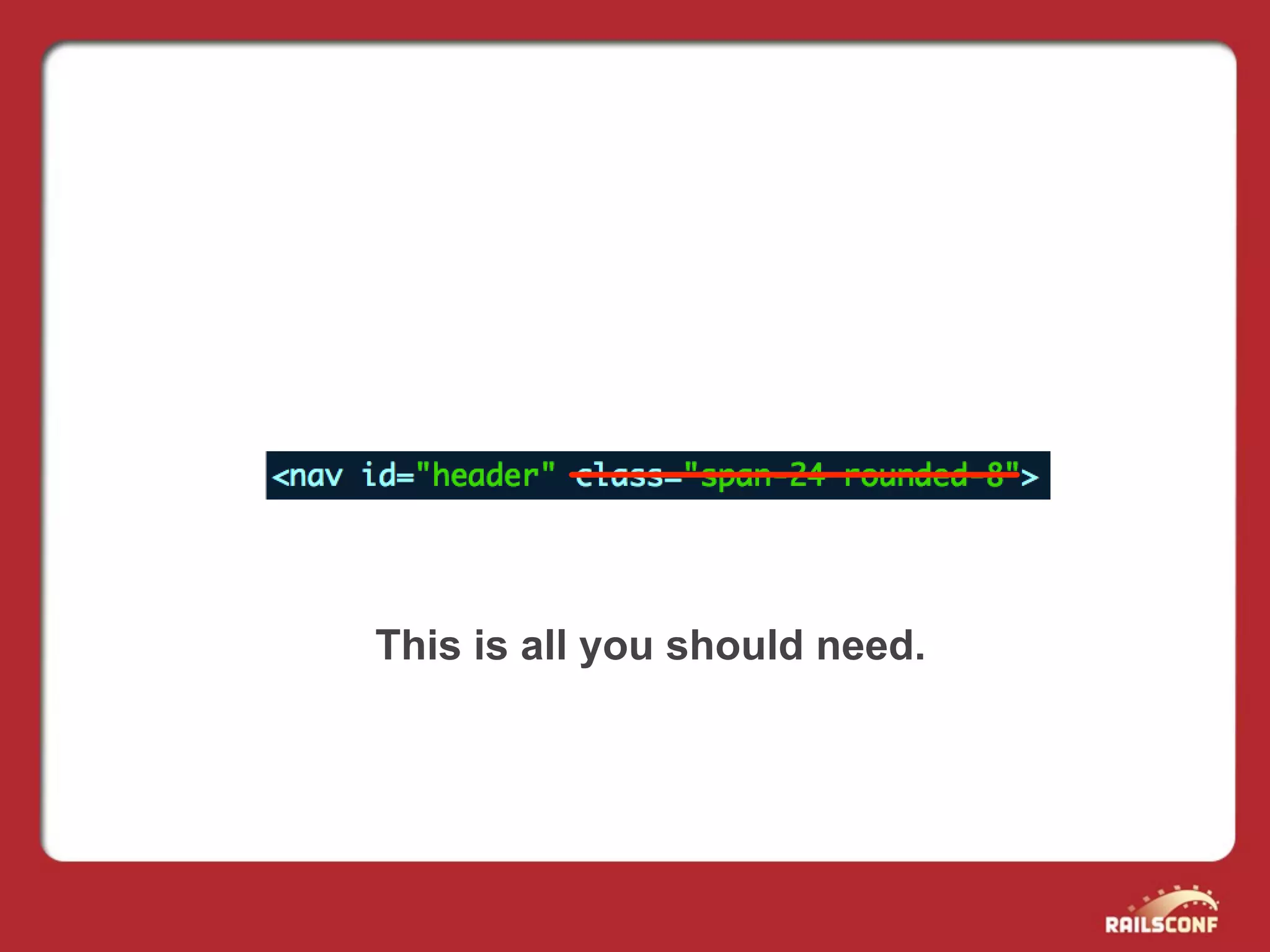 This is all you should need.
 