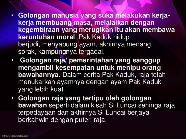 Sastera lisan cerita jenaka Sastera lisan cerita jenaka