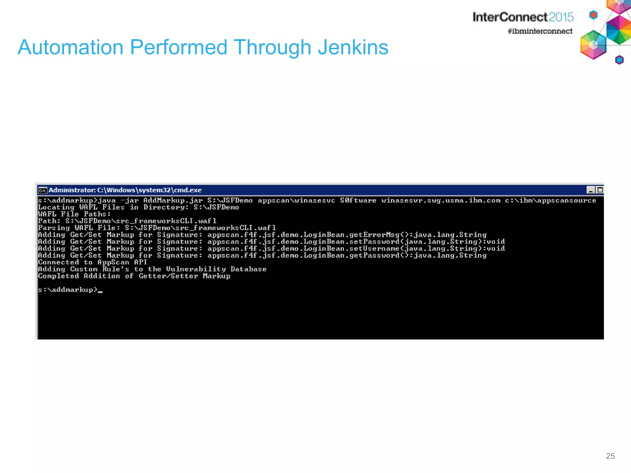 Automation Performed Through Jenkins 25 
