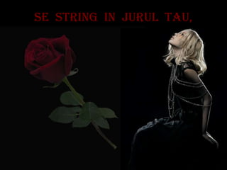 Se string in jurul tau,
 