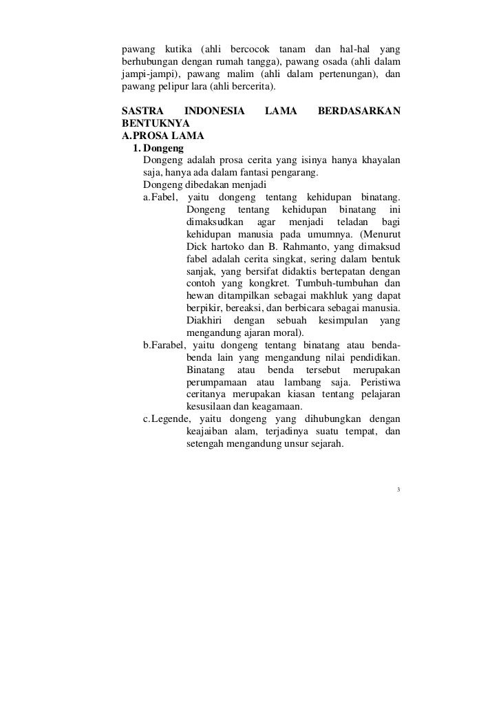 Contoh Puisi Sastra Melayu Klasik - Dunia Sosial