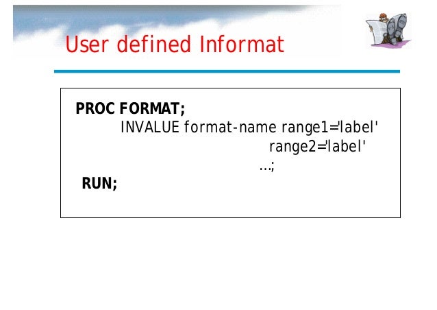 sas internal training format vs informat sas