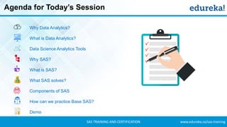 SAS Tutorials For Beginners | SAS Training | SAS Tutorial For Data ...