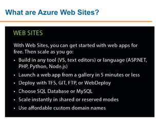 What is Azure?
 