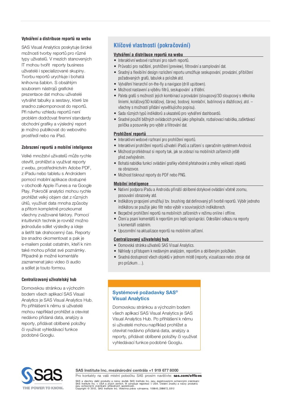 SAS Visual Analytics
