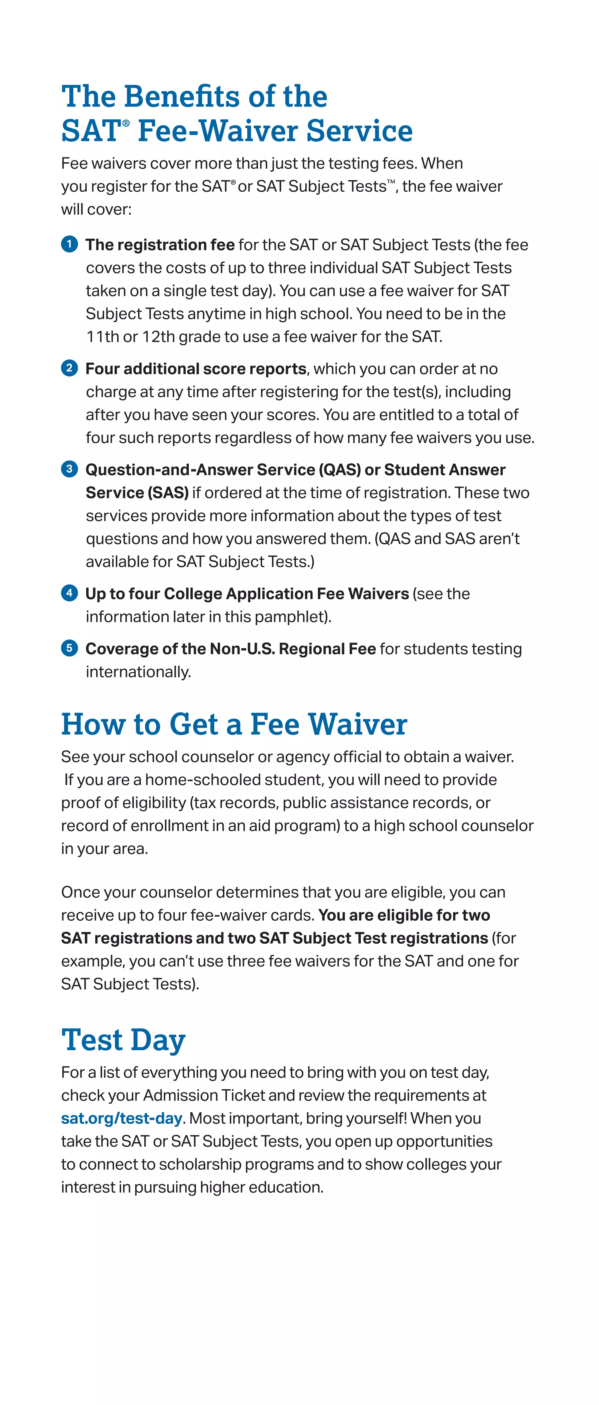 Sat feewaiverstudentbrochure PDF