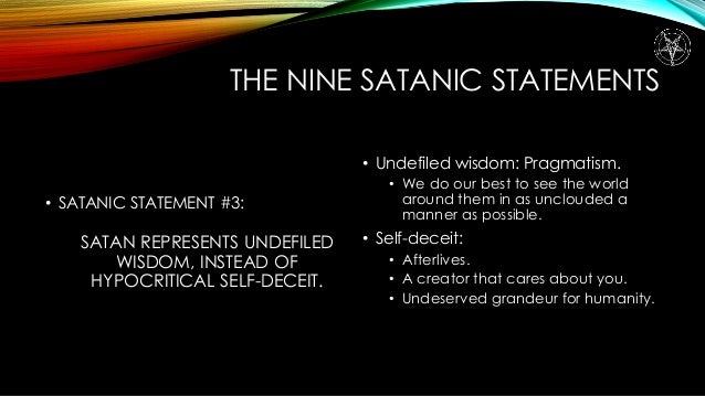 satanism 101