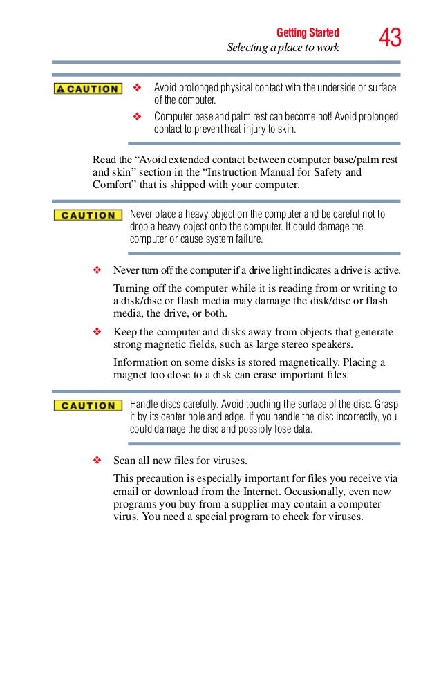 Toshiba User Manual Guide Pdf for Satellite C640 - C650