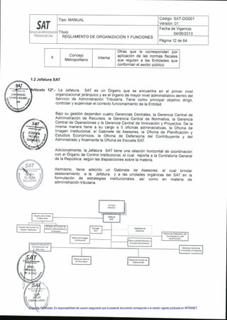 Copia No Controlada. Es responsabilidad del usuario asegurarse que el presente documento corresponde a la versión vigente publicada en INTRANET.
 