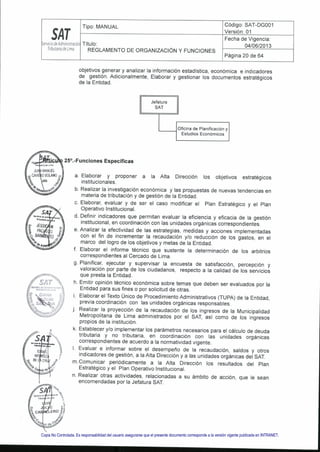 Copia No Controlada. Es responsabilidad del usuario asegurarse que el presente documento corresponde a la versión vigente publicada en INTRANET.
 