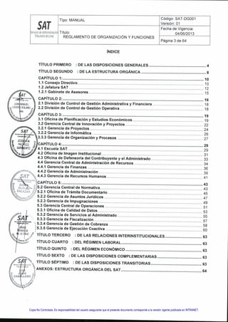 Copia No Controlada. Es responsabilidad del usuario asegurarse que el presente documento corresponde a la versión vigente publicada en INTRANET.
 