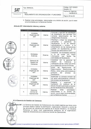 Copia No Controlada. Es responsabilidad del usuario asegurarse que el presente documento corresponde a la versión vigente publicada en INTRANET.
 