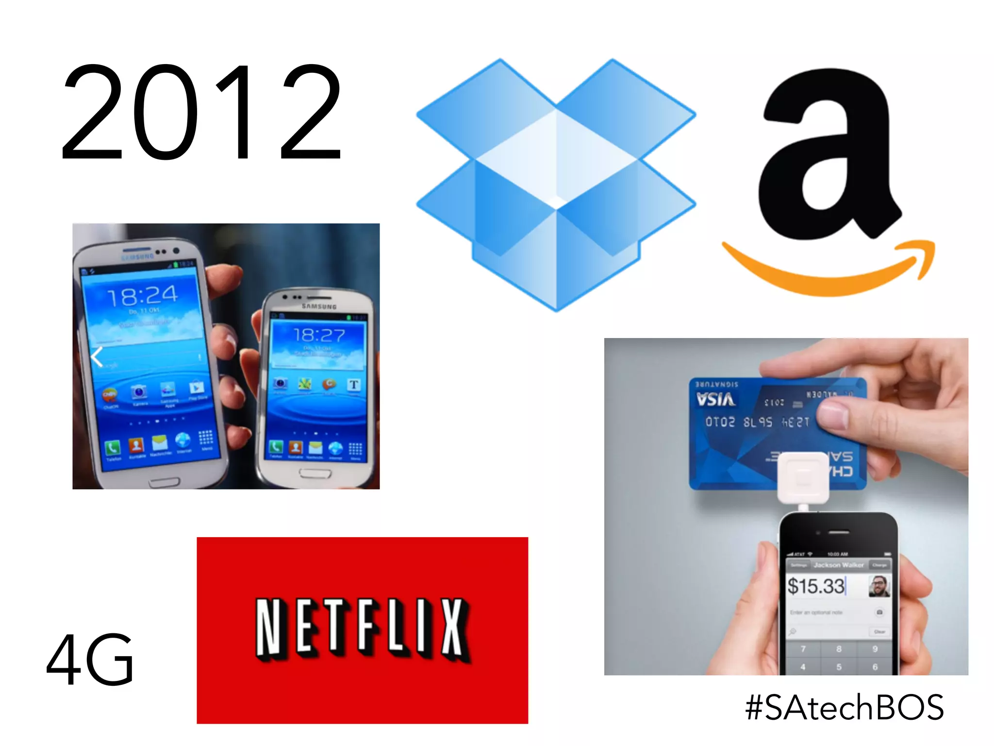 2012
4G #SAtechBOS
 