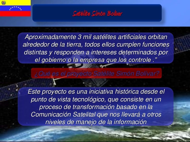 Vista Desde El Satelite Simon Bolivar