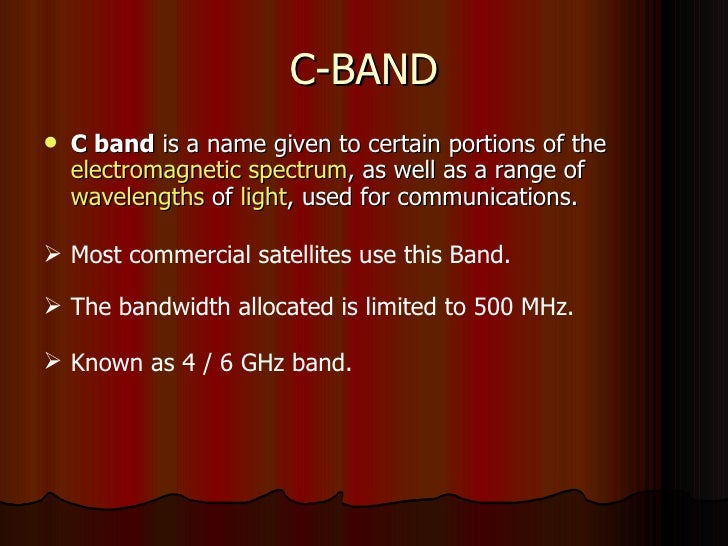 Satellite Bands