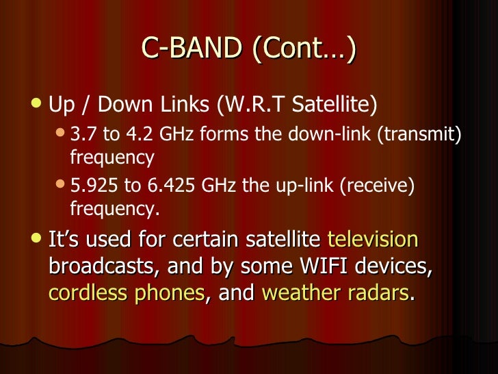 Satellite Bands