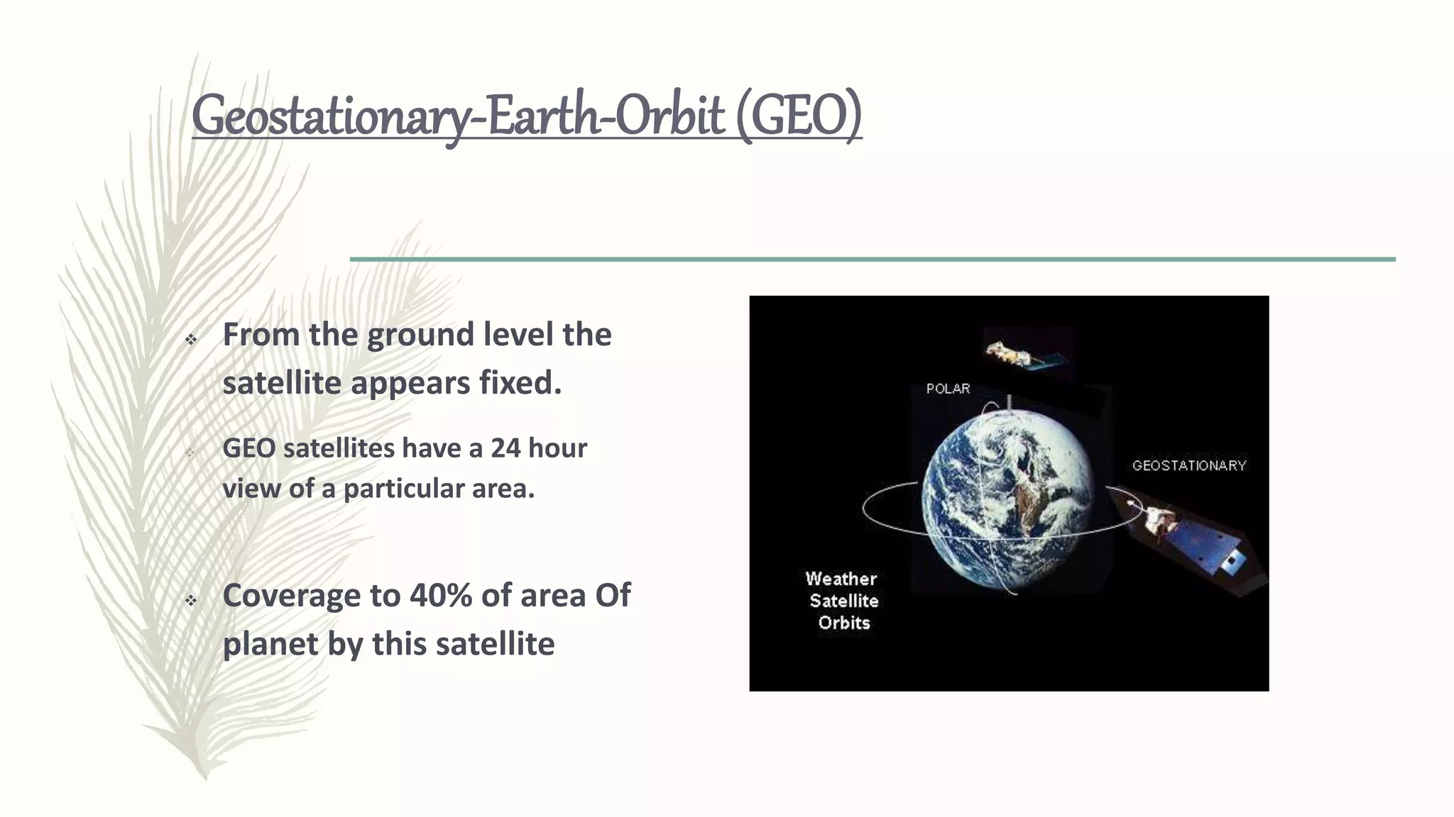 Satellite And Its Orbits Pptx