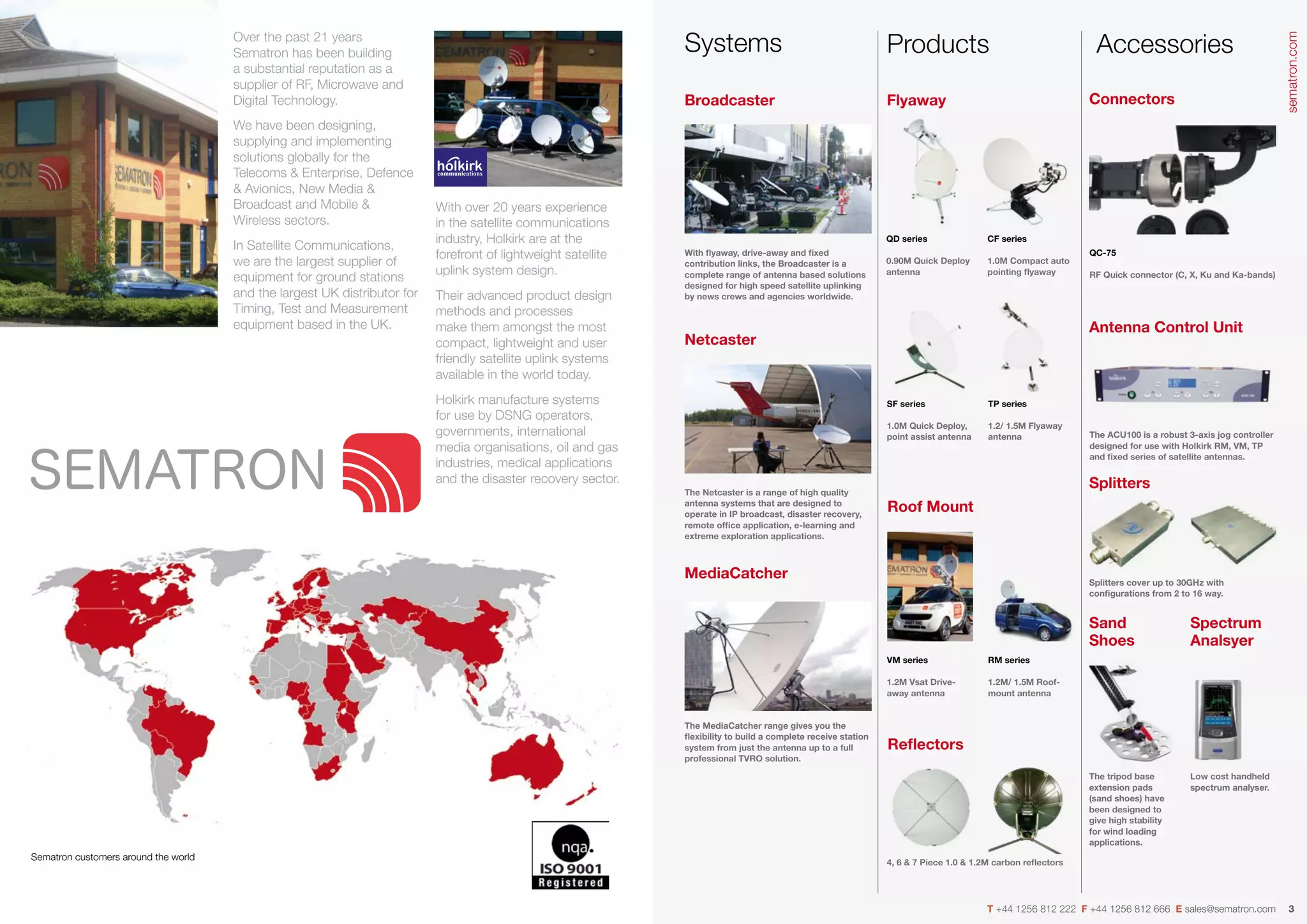 Satellite Antenna Systems Brochure PDF