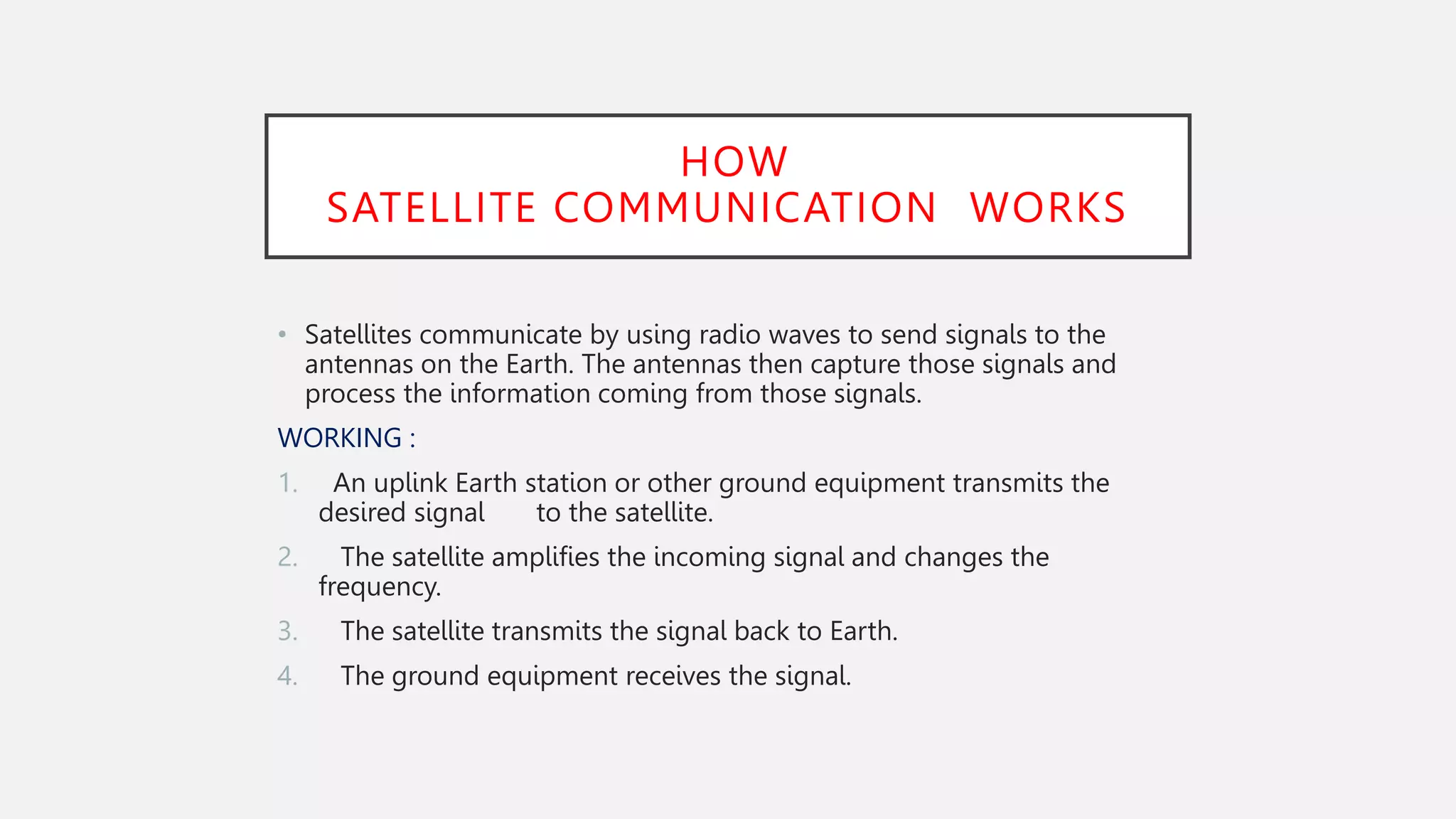 Satellite Communication рџ пёџ Pptx