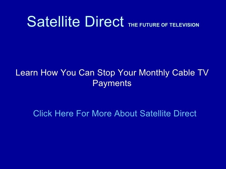 Satellite Direct TV to PC