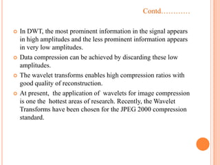 Satellite image contrast enhancement using discrete wavelet transform | PPT