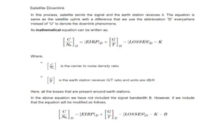 Satellite link design | PDF